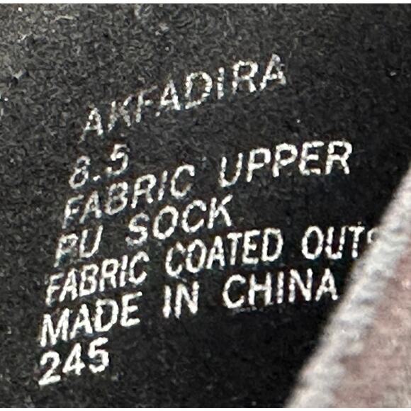 Anne Klein iflex Akfadira Black Pointed Toe Kitten Rhinestone Dress Heels 8.5 - Picture 8 of 9